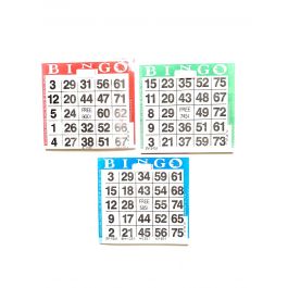 1 on triple value pack bingo paper
