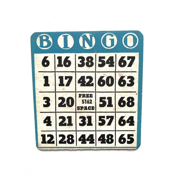 Hard Plastic Bingo Cards- Pack of 25