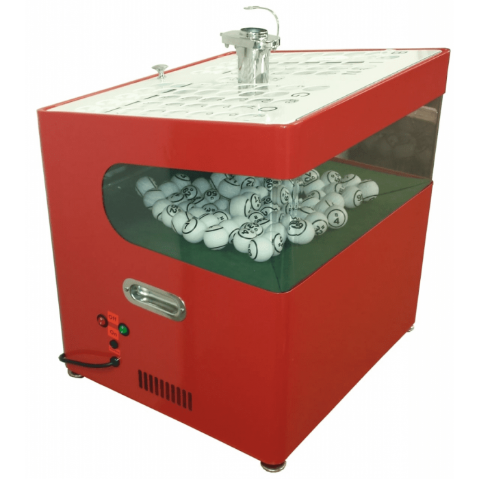 Bingo Table Top Blower With Set of Balls Very Quiet