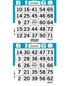 2 on Bingo Paper Sheets- 750 Sheets Per Pack