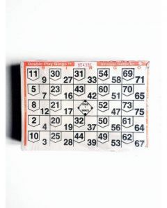 1 on Double Action Paper Cards- Orange Border- Case of 3000 Sheets