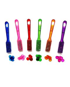 *NEW* Glitter Magnetic Bingo Wands and Magnetic Chips- Set of 6