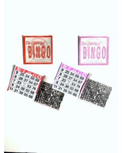 1 on Bullseye Sealed Tear Open Bingo Cards- Pack of 1000 Cards