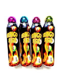 Bingo Hot Fire 4oz Bingo Daubers- Set of 4 Colors