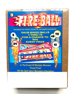 Fireball Sealed Event Tickets- Pack of 198