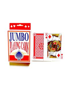 Jumbo Playing Cards- 5 x 3.5 Inch Cards