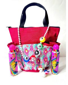 Flowers Bingo Bag  Gift Set