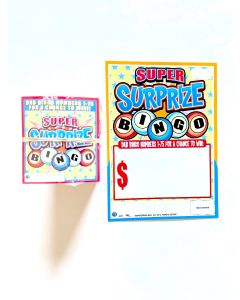 Bingo Sealed Event Tickets- Super Surprise Bingo- Pack of 300- NEW GAME