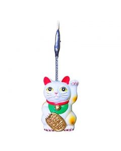 Admission Ticket Holder- Lucky Cat White