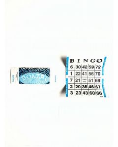 1 on Bonzai Tear Open Bingo Paper Cards- Pack of 500